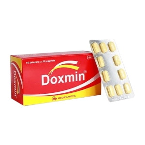 Doxmin Mediplantex 10 vỉ x 10 viên (Paracetamol + Clorpheniramin)