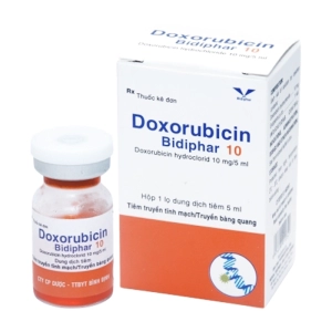 Doxorubicin Bidiphar 10 1 lọ x 5ml (Doxorubicin hydroclorid)