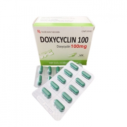 VPC Doxycyclin 100mg, Hộp 100 viên VPC Doxycyclin 100mg, Hộp 100 viên