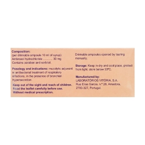 Drenoxol Laboratorios Vitoria 20 ống x 10ml (Ambroxol)