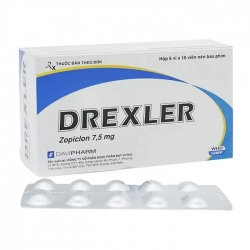 Drexler 7,5mg Davipharm 6 vỉ x 10 viên - Điều trị giấc ngủ
