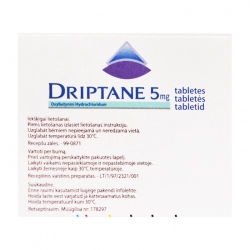 Driptane 5mg Abbott 2 vỉ x 30 viên Driptane 5mg Abbott 2 vỉ x 30 viên