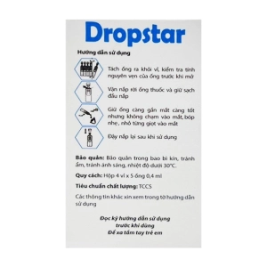 Dropstar CPC1 Hà Nội 4 vỉ x 5 ống Dropstar CPC1 Hà Nội 4 vỉ x 5 ống