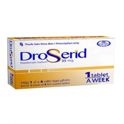 Droserid 35mg Glomed 1 vỉ x 4 viên