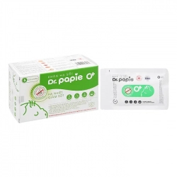 Dr.Papie 0+ Khăn hạ sốt cho bé (5 gói x 5 miếng)