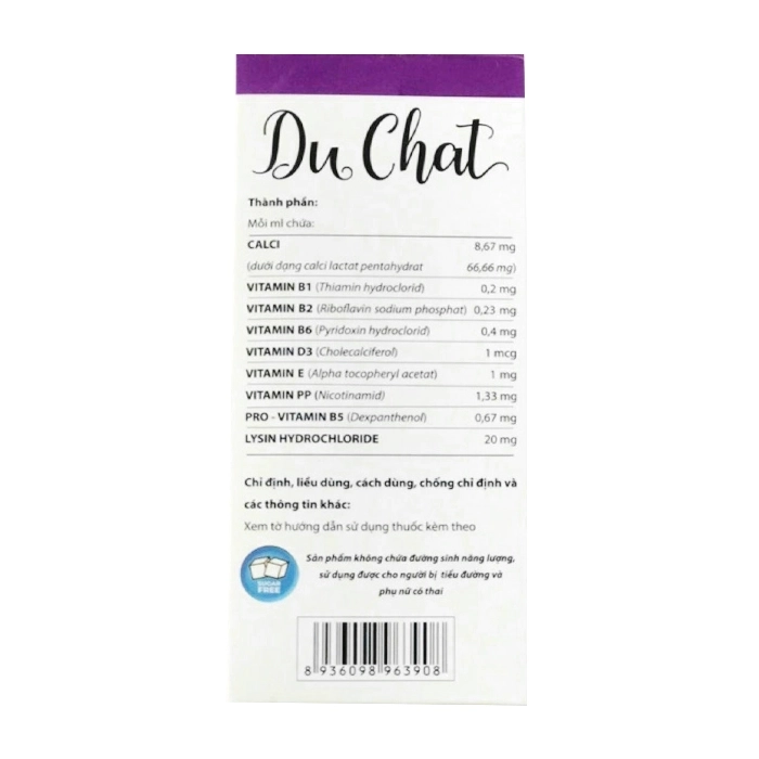 Du Chat Multivitamin CPC1 Hà Nội chai 120ml