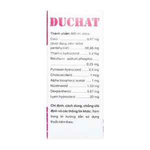 Duchat CPC1 Hà Nội 20 ống x 7.5ml Duchat CPC1 Hà Nội 20 ống x 7.5ml
