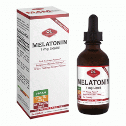 Dung dịch hỗ trợ ngủ ngon Olympian Labs Melatonin 1mg Lọ 60ml