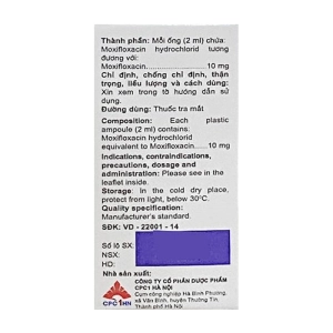 Moxieye CPC1 Hà Nội 1 ống x 2ml