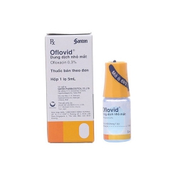 Dung dịch nhỏ mắt Oflovid , Hộp 1 lọ 5ml