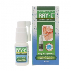 Dung dịch phun sương vệ sinh tai Ray-C, Chai 10ml