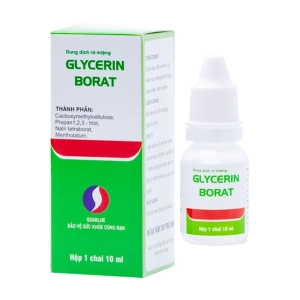 Dung Dịch Rơ Miệng Glycerin Borat Quablue Pharma 10ml Dung Dịch Rơ Miệng Glycerin Borat Quablue Pharma 10ml