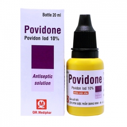 Dung dịch sát khuẩn Povidone Lọ 20ml  QM.Mediphar