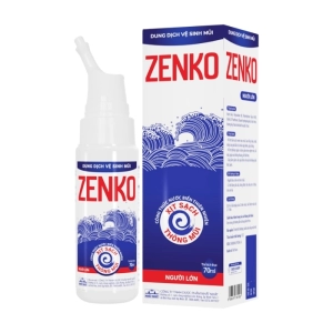 Dung dịch vệ sinh mũi cho người lớn Nhất Nhất Zenko 70ml