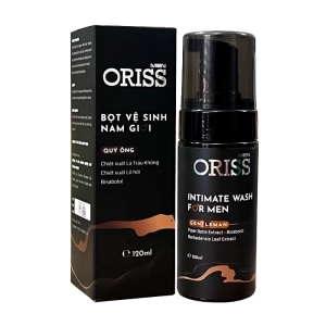 Dung dịch vệ sinh nam giới Oriss Men 100g Dung dịch vệ sinh nam giới Oriss Men 100g