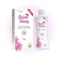Dung dịch vệ sinh phụ nữ Quỳnh Hương 120ml