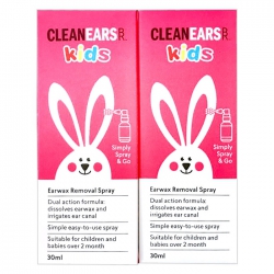 Dung dịch vệ sinh tai Clean Ears Kids 30ml Dung dịch vệ sinh tai Clean Ears Kids 30ml