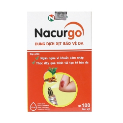 Dung dịch xịt bảo vệ da Nacurgo 12ml Dung dịch xịt bảo vệ da Nacurgo 12ml