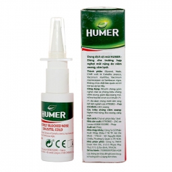 Dung dịch xịt mũi Humer Severely Blocked Nose Sinusitis Cold Chai 15ml