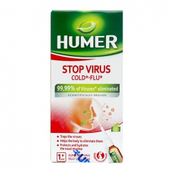 Dung dịch xịt mũi Humer Stop Virus chai 15ml