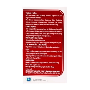 Dưỡng Can Bidiphar lọ 60 viên - Hỗ trợ giải độc gan