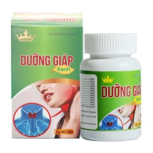 Dưỡng Giáp Xanh Kingphar 40 viên - Hỗ trợ tăng cường tuyến giáp