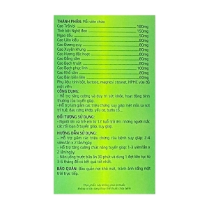 Dưỡng Giáp Xanh Kingphar 40 viên - Hỗ trợ tăng cường tuyến giáp