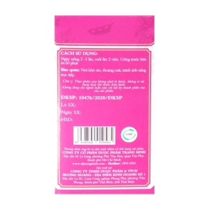 Dưỡng Nhan TM Trang Minh 60 viên - Hỗ trợ giảm nám da, sạm da