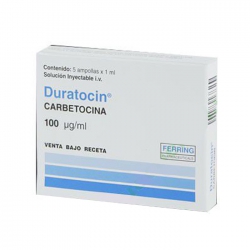 Thuốc Duratocin 100mcg/ml, Hộp 5 ống x 1ml