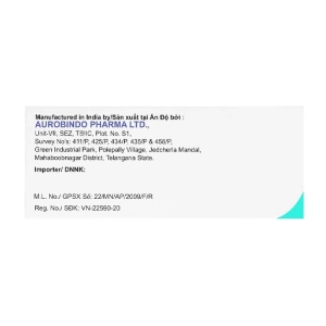 Dutabit 0.5 Aurobindo 3 vỉ x 10 viên (Dutasteride)