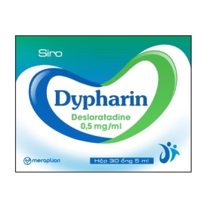 Dypharin 0.5mg/ml Merap 30 ống x 5ml (Desloratadine)