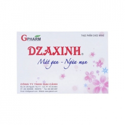 Tpbvsk Gpharm Dzaxinh, Hộp 60 viên