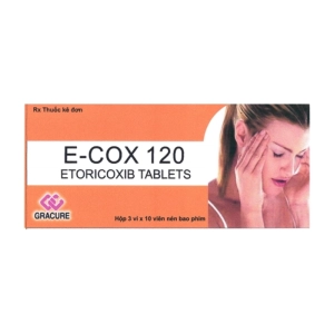 E-Cox 120 Gracure 3 vỉ x 10 viên (Etoricoxib)