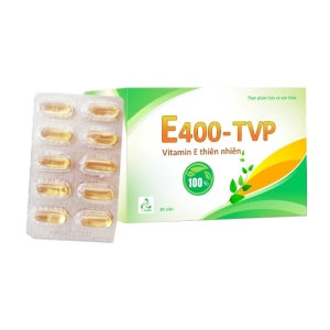 E400 -TVP TV.Pharm 3 vỉ x 10 viên - Hỗ trợ làm đẹp da