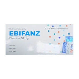 Ebifanz 10mg 3 vỉ x 10 viên (Ebastine)