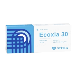 Ecoxia 30 Stellapharm 3 vỉ x 10 viên (Etoricoxib)