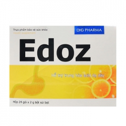 Edoz DHG 24 gói x 2g - Bột sủi giảm khó tiêu đầy hơi Edoz DHG 24 gói x 2g - Bột sủi giảm khó tiêu đầy hơi