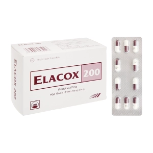 Elacox 200mg Pymepharco 10 vỉ x 10 viên