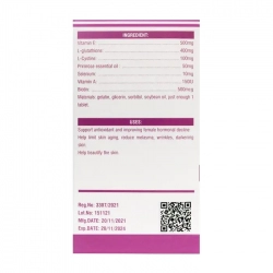 Elira 400 Nutriton UK, Chai 30 viên