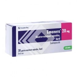 Emaneva 20mg KRKA, 4 vỉ x 7 viên - Trị trào ngược Emaneva 20mg KRKA, 4 vỉ x 7 viên - Trị trào ngược