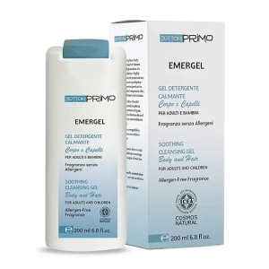 Emergel Dottorprimo 200ml - Sữa tắm gội hữu cơ cho bé có làn da nhạy cảm