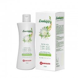Dụng dịch vệ sinh phụ nữ Emhappy Hương Hoa Quỳnh, Chai 120ml