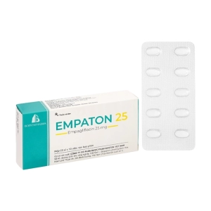 Empaton 25 Boston Pharma 3 vỉ x 10 viên (Empagliflozin)