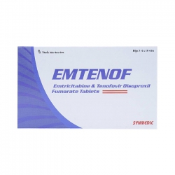 Thuốc Emtenof 300mg/200mg, Hộp 30 viên Thuốc Emtenof 300mg/200mg, Hộp 30 viên