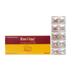 Emzinc Emcure 10 vỉ x 10 viên Emzinc Emcure 10 vỉ x 10 viên