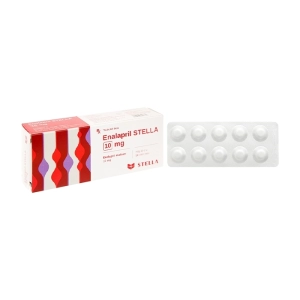 Enalapril Stella 10mg 3 vỉ x 10 viên Enalapril Stella 10mg 3 vỉ x 10 viên