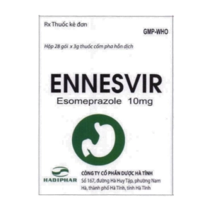 Ennesvir 10mg Hadiphar 28 gói x 3g (Esomeprazole)