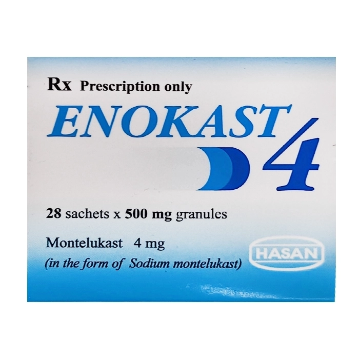 Enokast 4 Hasan 28 gói x 500mg Enokast 4 Hasan 28 gói x 500mg