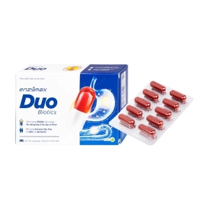 Enzymax Duo Biotics MHD Pharma 2 vỉ x 10 viên - Bổ sung lợi khuẩn, tiêu hóa cho cơ thể