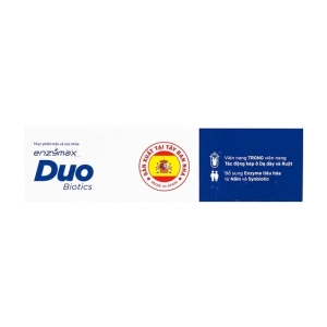 Enzymax Duo Biotics MHD Pharma 2 vỉ x 10 viên - Bổ sung lợi khuẩn, tiêu hóa cho cơ thể
